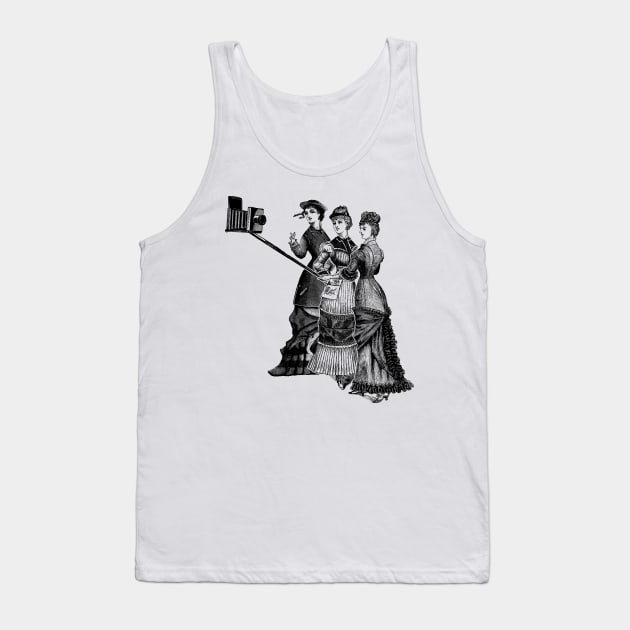 Vintage Selfie Stick Tank Top by UselessRob